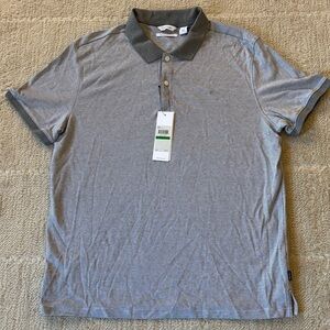 Calvin Klein Gray Polo Shirt